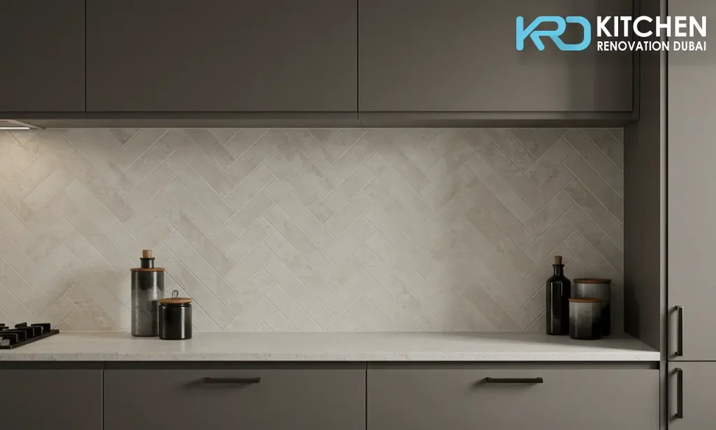 herringbone and chevron